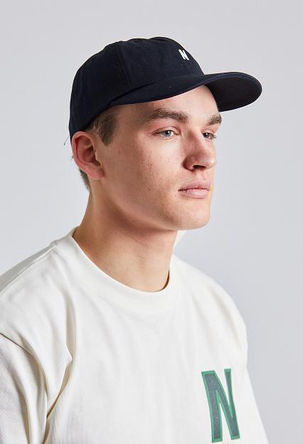 Norse Projects Twill Sports Cap Black
